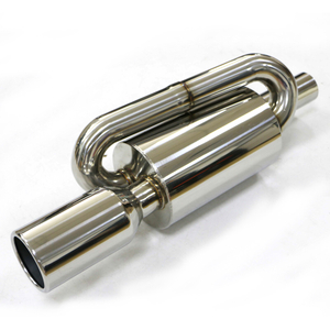 Beautiful High-end Mirror Polished Stainless Steel 201 Exhaust Muffler