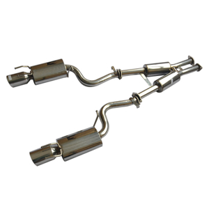 90-96 300zx Turbo Dual Muffler Stainless Steel 201 Mirror Polished Exhaust System