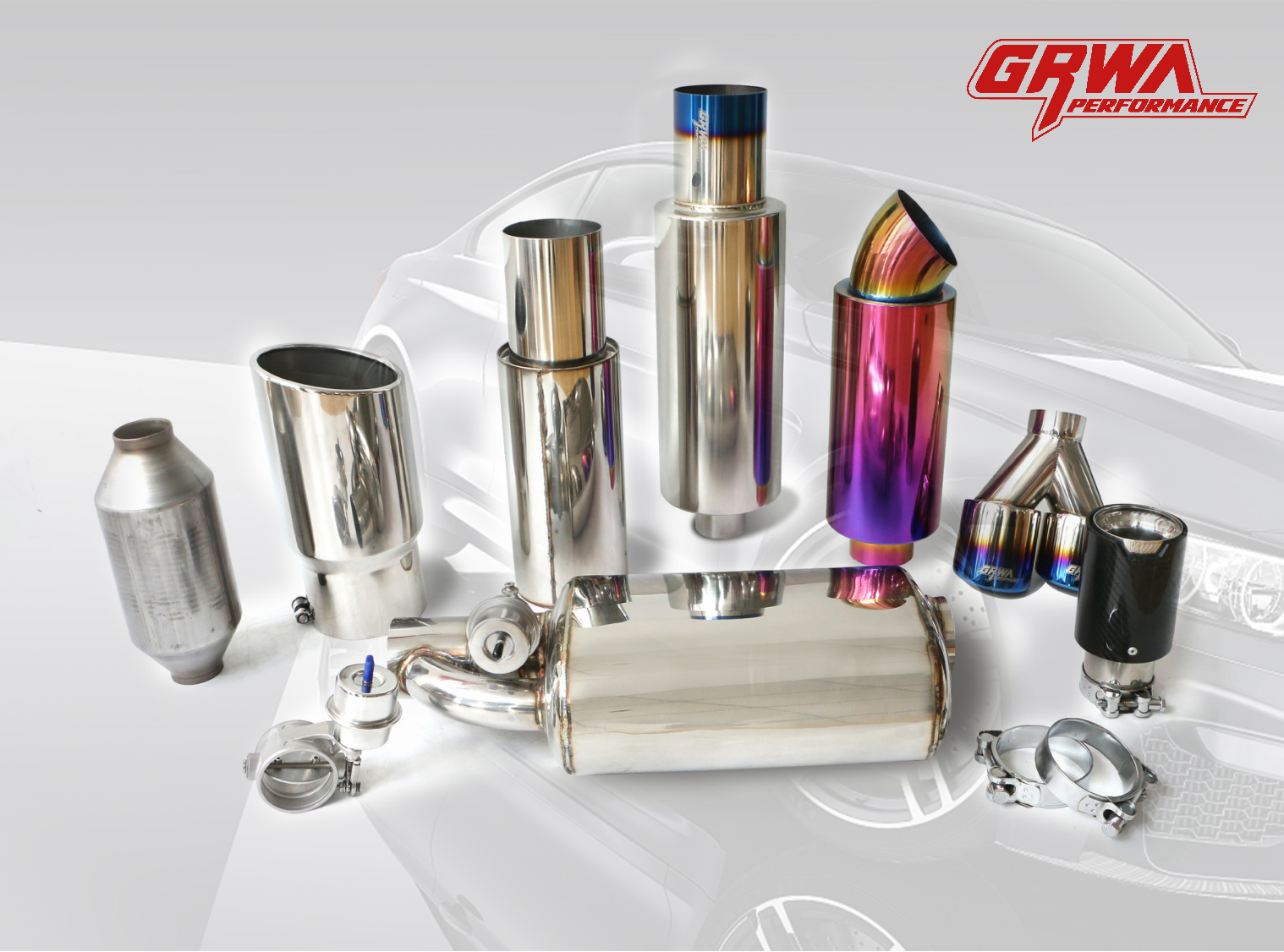 #New Year Hot Sale# Exhaust System and Modified Exhaust， GRWA2022 starts, and the series of products are on sale!（2）
