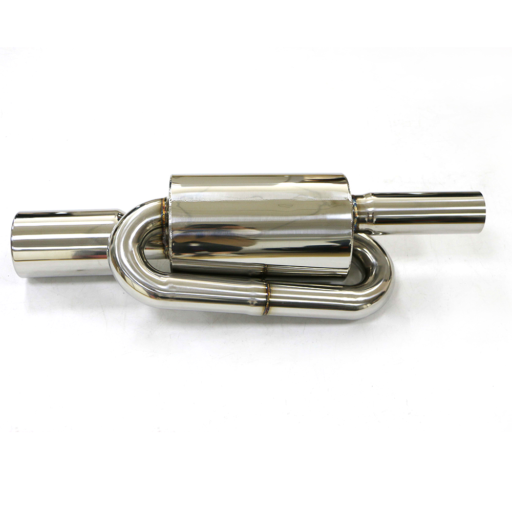 Beautiful High-end Mirror Polished Stainless Steel 201 Exhaust Muffler
