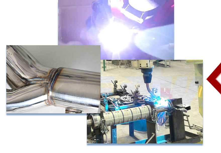 Stainless Steel 304 Mirror Polished Exhaust Header for CADILLAC from