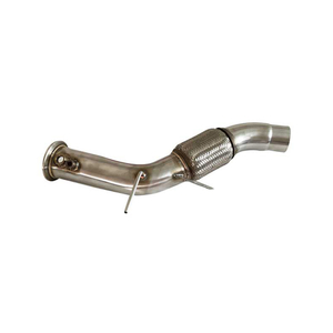 BMW E60 E61 520d M47N2 Stainless Steel 304+brushed Exhaust Downpipe