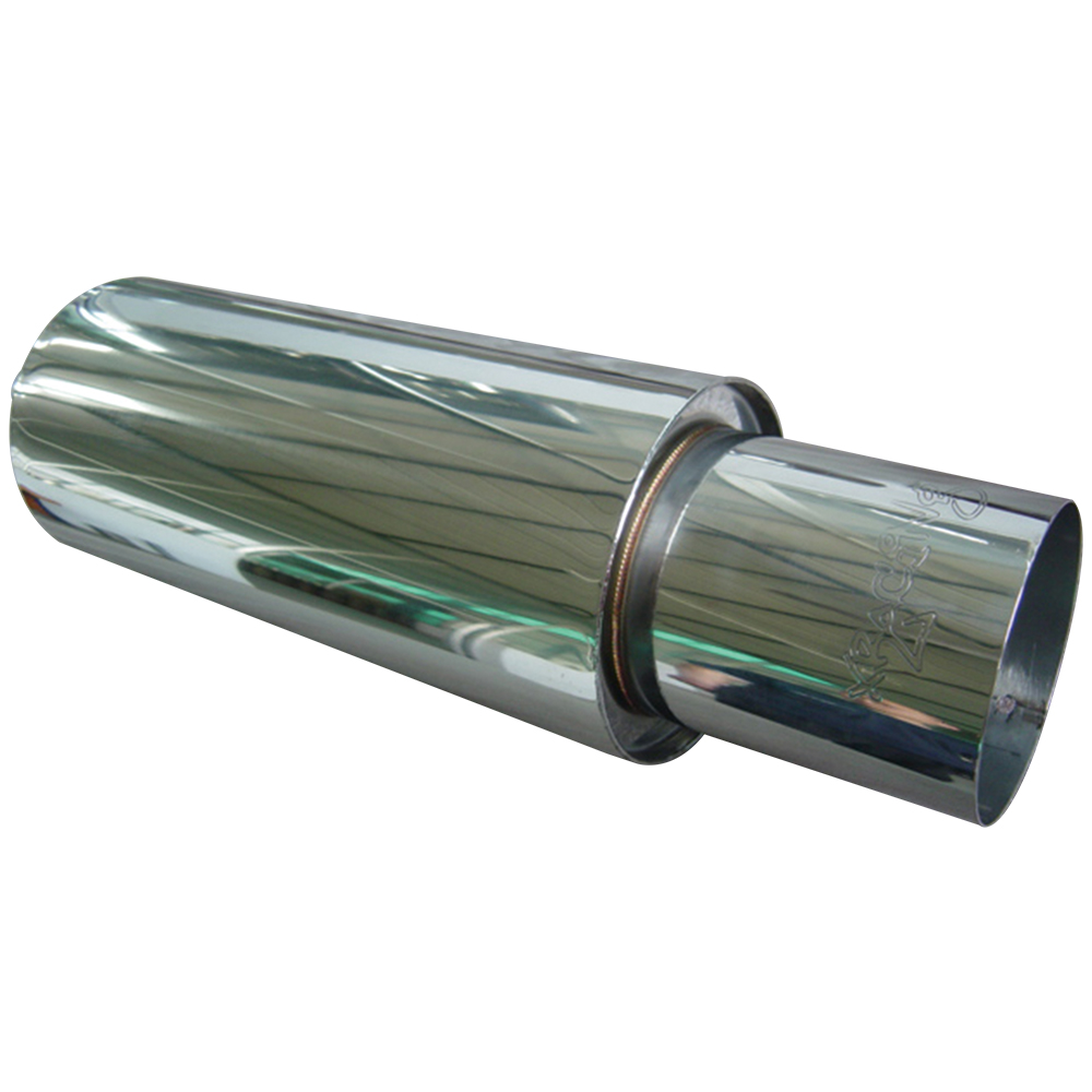 Racing Universal Stainless Steel 201 Sports Rear Exhaust Muffler for Car