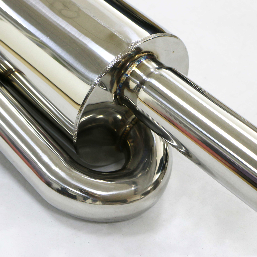 Beautiful High-end Mirror Polished Stainless Steel 201 Exhaust Muffler